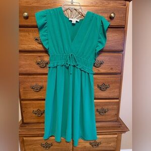 Monteau Teal Dress